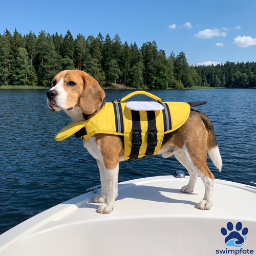 swimpfote Hundeschwimmweste mit Kinnstütze – Sicherheit & Auftrieb für deinen Hund