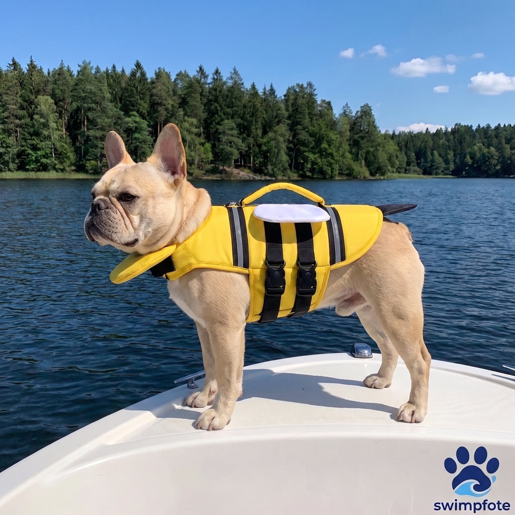 swimpfote Hundeschwimmweste mit Kinnstütze – Sicherheit & Auftrieb für deinen Hund