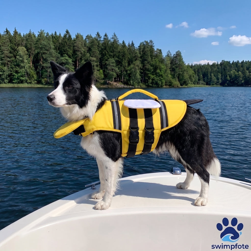 swimpfote Hundeschwimmweste mit Kinnstütze – Sicherheit & Auftrieb für deinen Hund